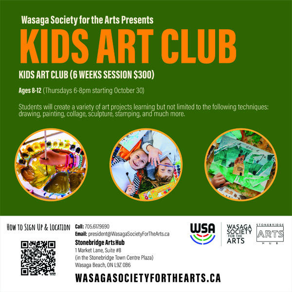 Wasaga Society For The Arts at an event